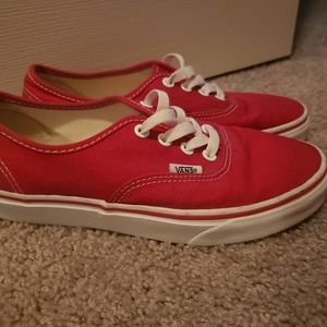 Red Vans